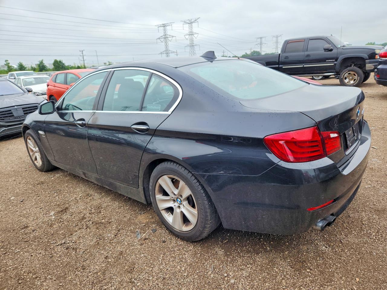 2012 Bmw 528 Xi Black vin: WBAXH5C53CDW04549