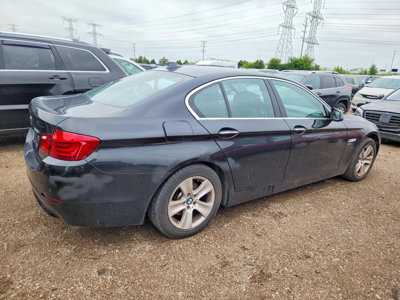 2012 Bmw 528 Xi Black vin: WBAXH5C53CDW04549