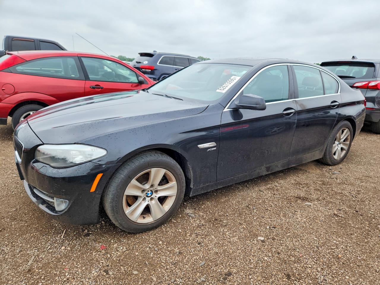 2012 Bmw 528 Xi Black vin: WBAXH5C53CDW04549