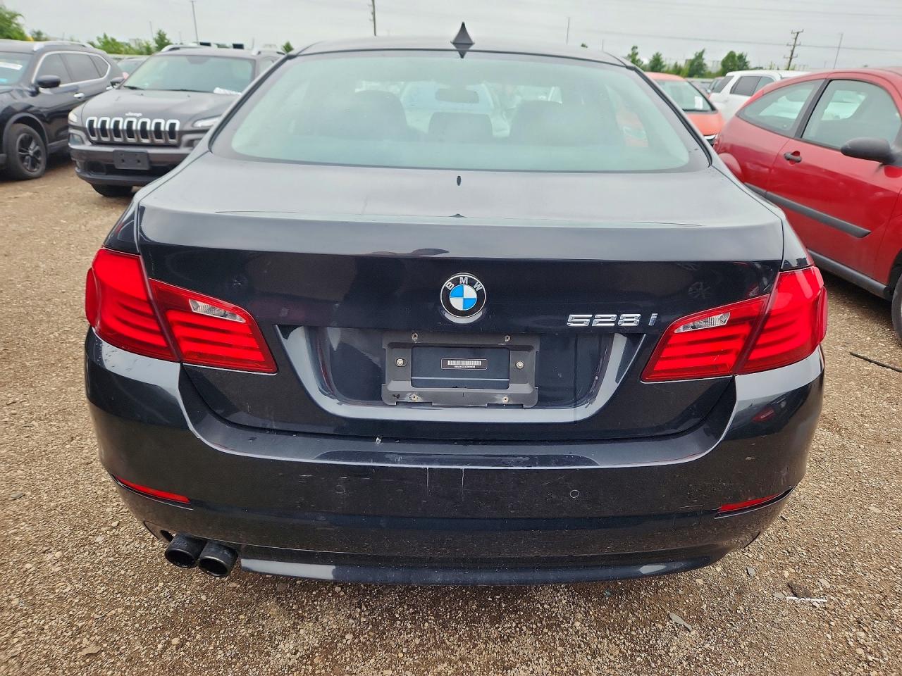 2012 Bmw 528 Xi Black vin: WBAXH5C53CDW04549