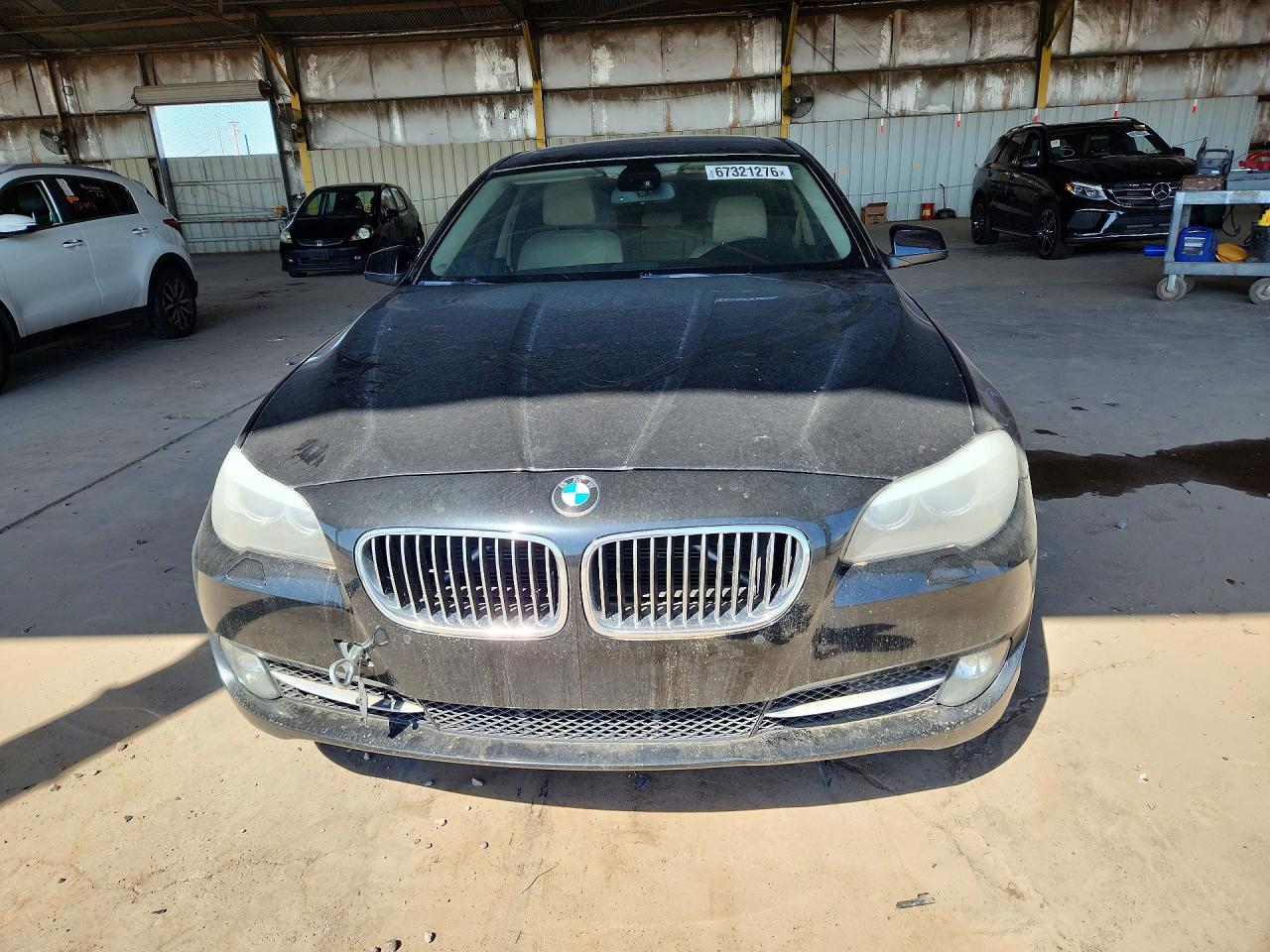 2012 Bmw 528 Xi Black vin: WBAXH5C53CDW10514