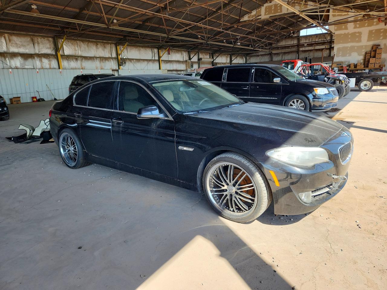 2012 Bmw 528 Xi Black vin: WBAXH5C53CDW10514