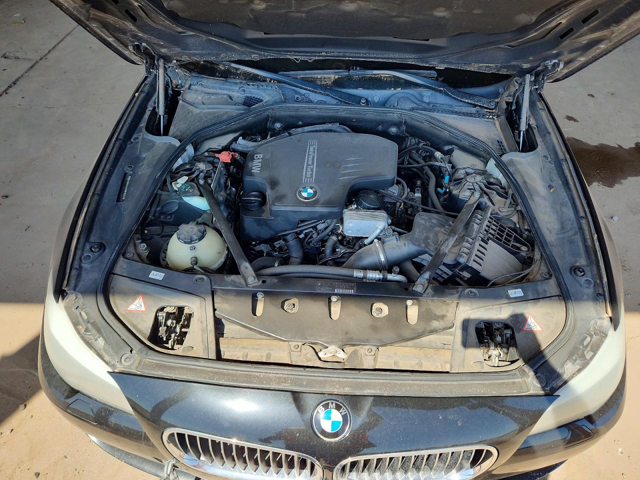 2012 Bmw 528 Xi Black vin: WBAXH5C53CDW10514