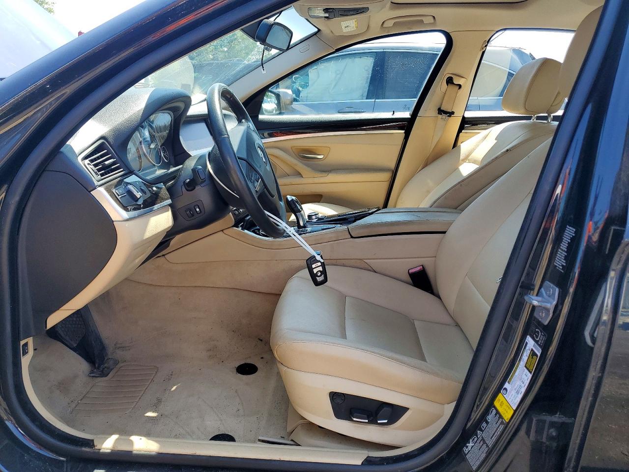 2013 Bmw 528 Xi Black vin: WBAXH5C53DD107714