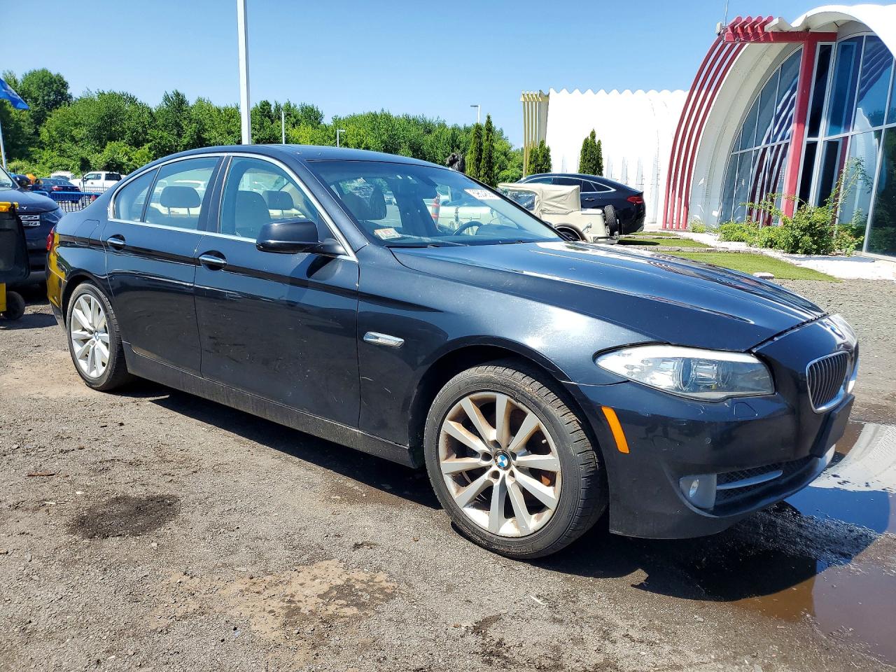 2013 Bmw 528 Xi Black vin: WBAXH5C53DD107714