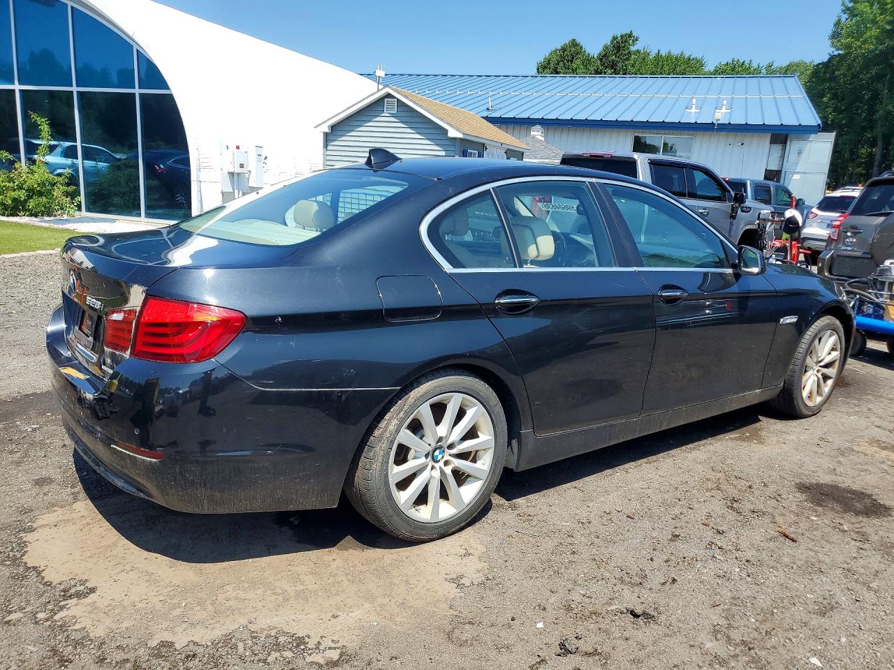 2013 Bmw 528 Xi Black vin: WBAXH5C53DD107714
