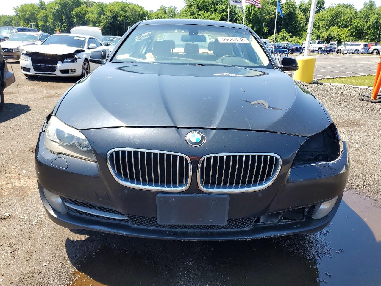 2013 Bmw 528 Xi Black vin: WBAXH5C53DD107714