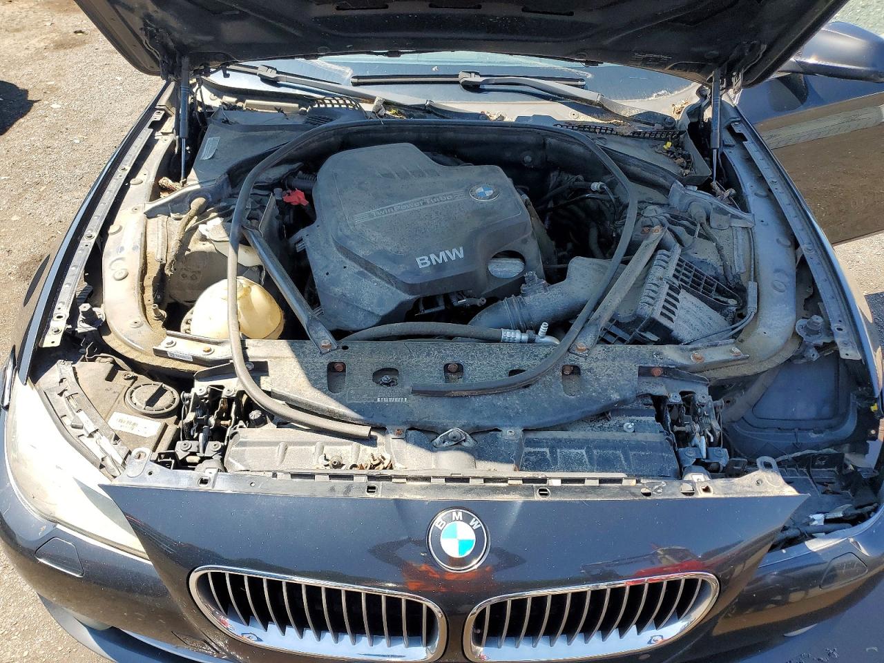 2013 Bmw 528 Xi Black vin: WBAXH5C53DD107714