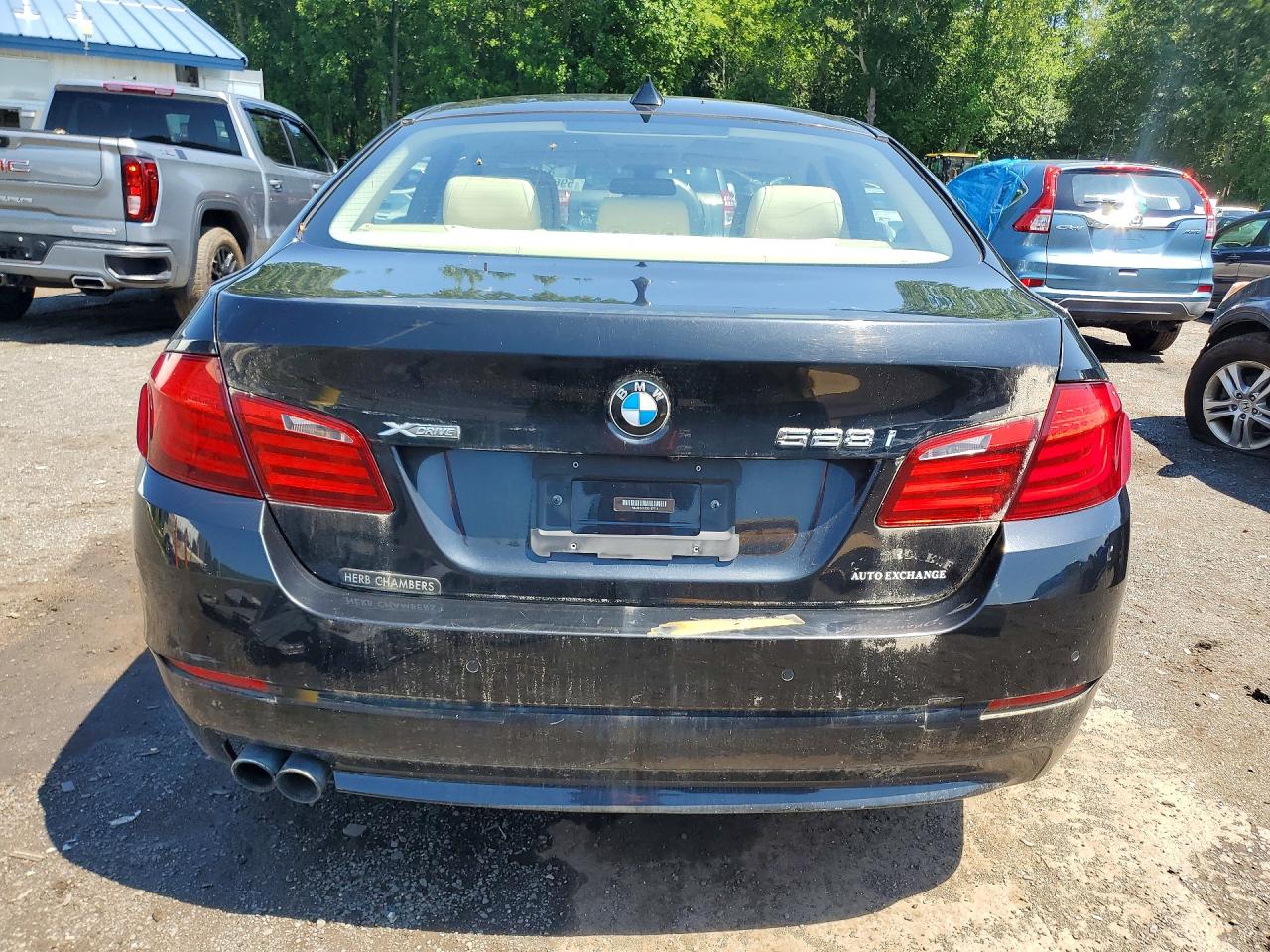 2013 Bmw 528 Xi Black vin: WBAXH5C53DD107714