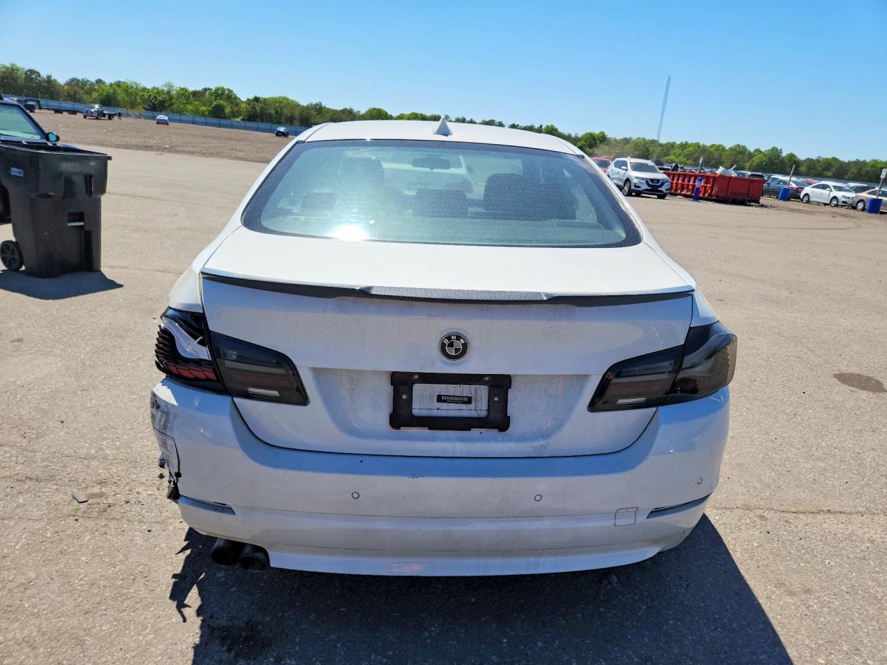 2013 Bmw 528i Белый vin: WBAXH5C53DD114761