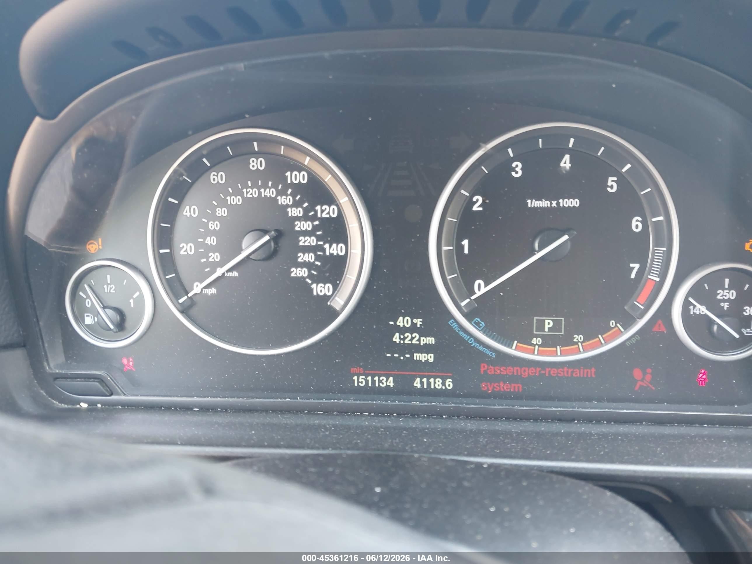 2013 Bmw 528i Xdrive Black vin: WBAXH5C53DDW14810