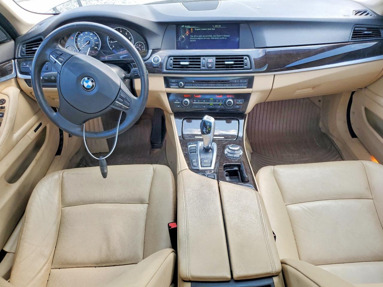 2013 Bmw 528 Xi Beige vin: WBAXH5C53DDW14872