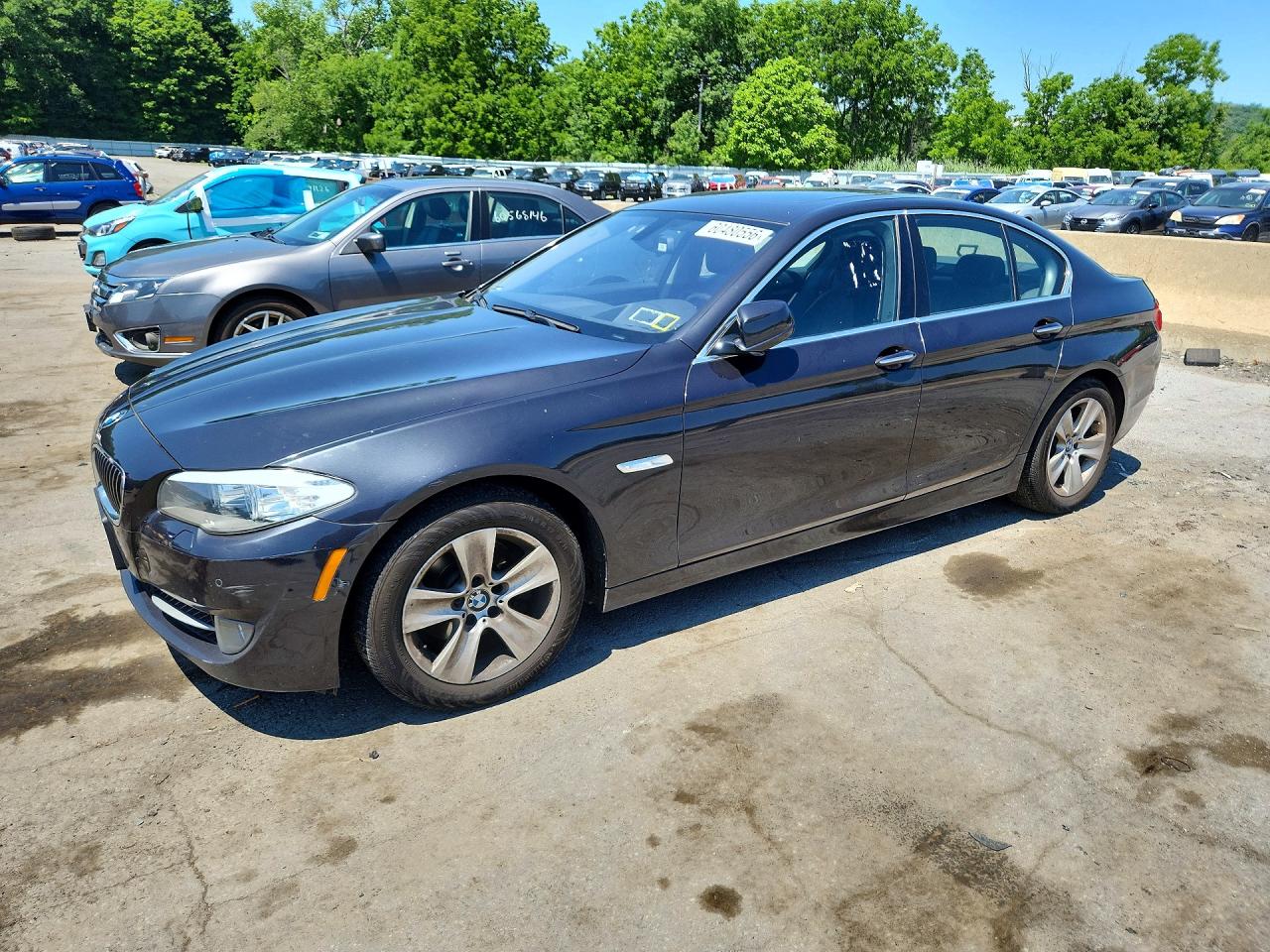 2013 Bmw 528 Xi Charcoal vin: WBAXH5C53DDW16122
