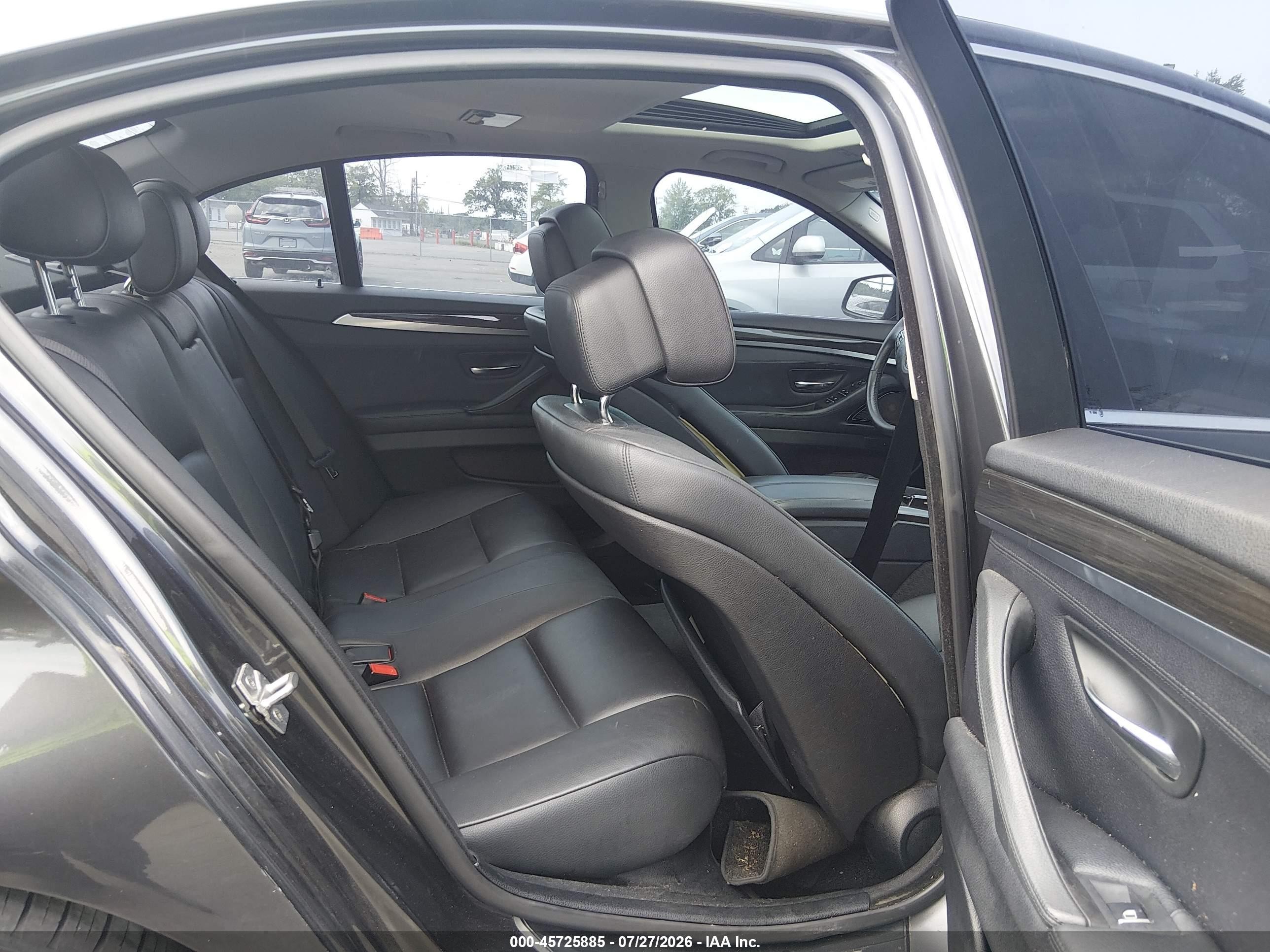 2012 Bmw 528i Xdrive Black vin: WBAXH5C54CDW07556