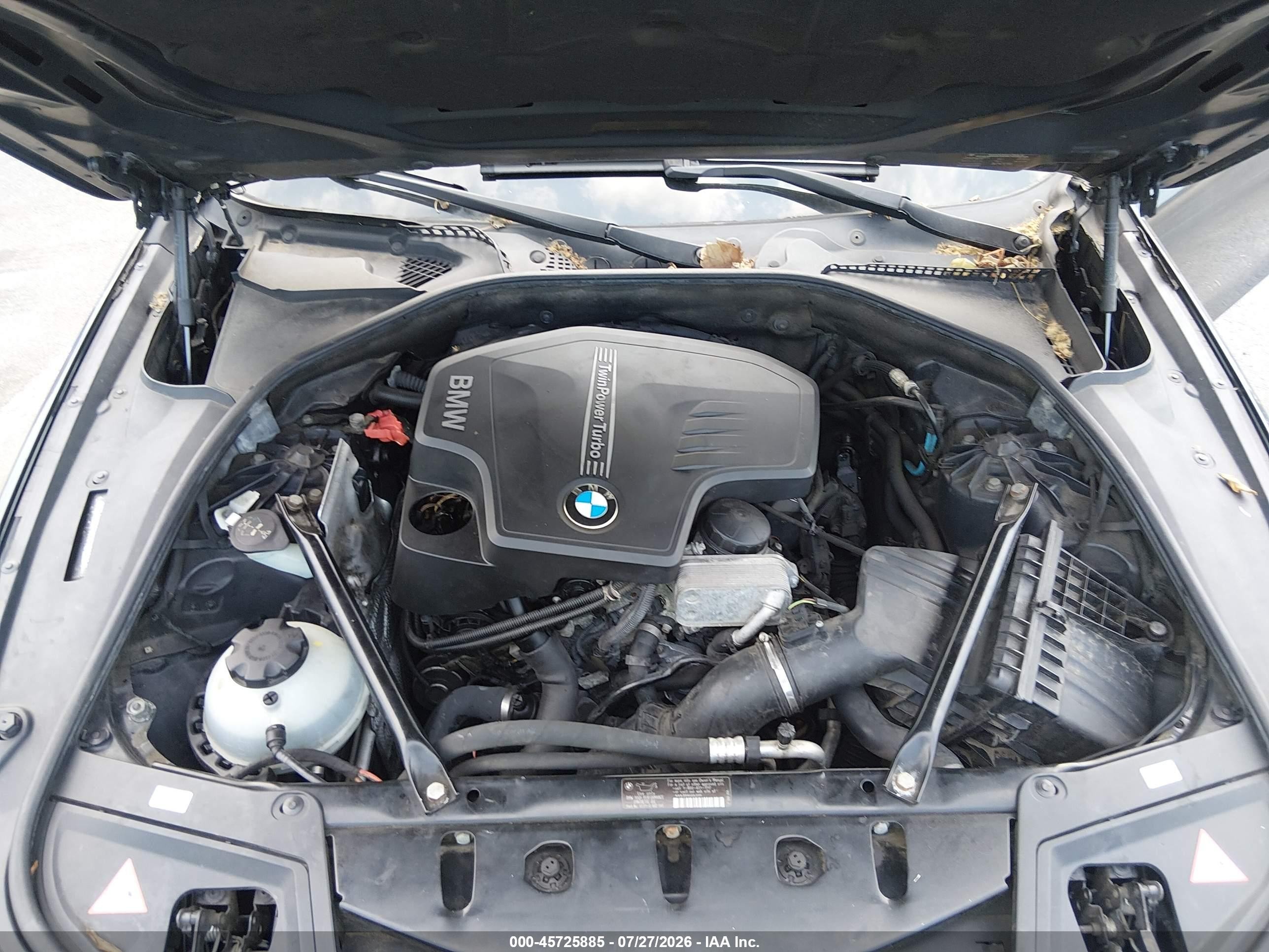 2012 Bmw 528i Xdrive Black vin: WBAXH5C54CDW07556