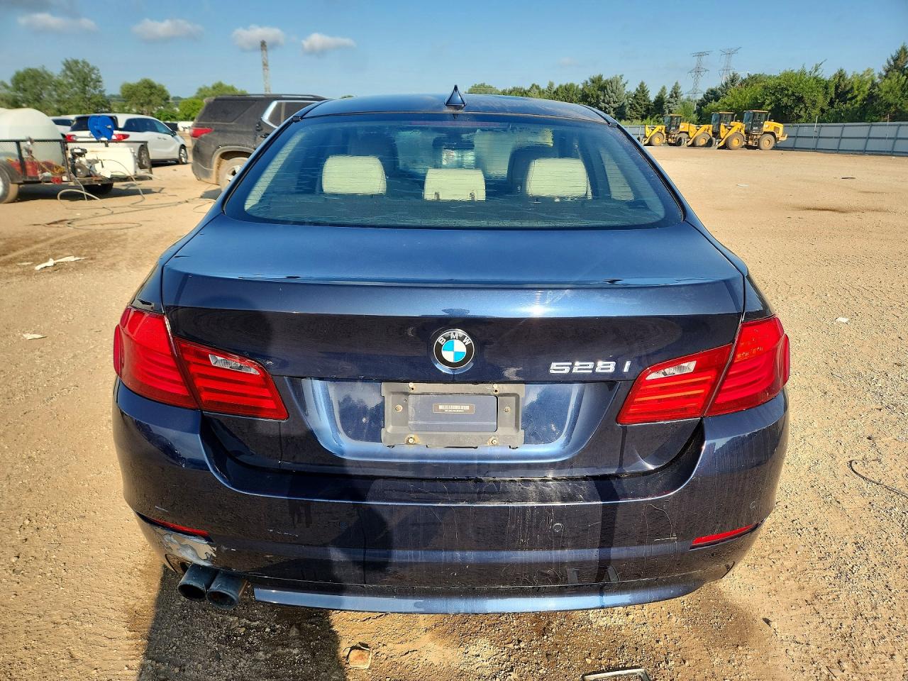 2012 Bmw 528 Xi Blue vin: WBAXH5C54CDW08318
