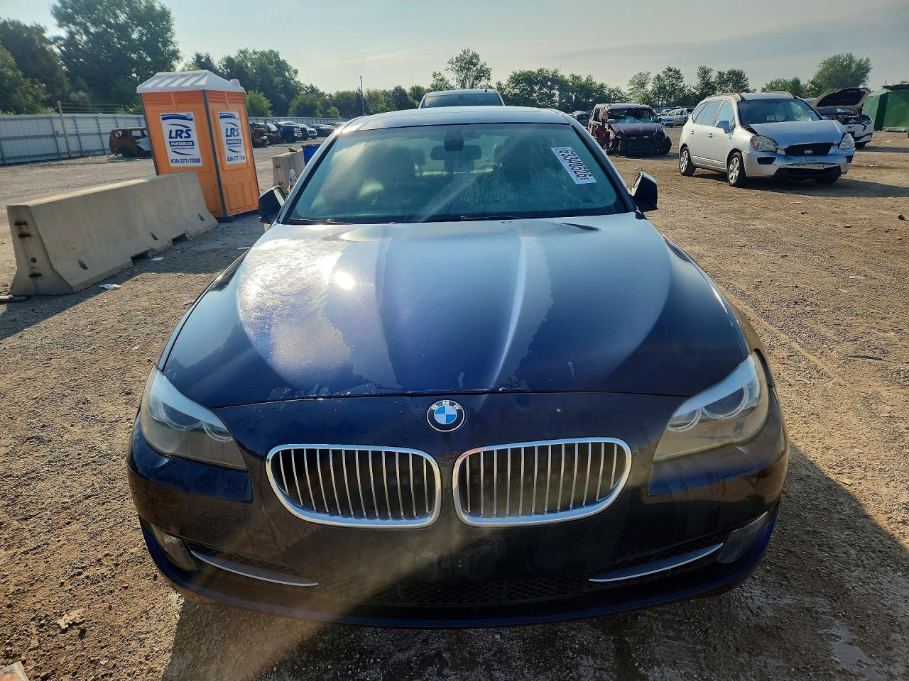 2012 Bmw 528 Xi Blue vin: WBAXH5C54CDW08318