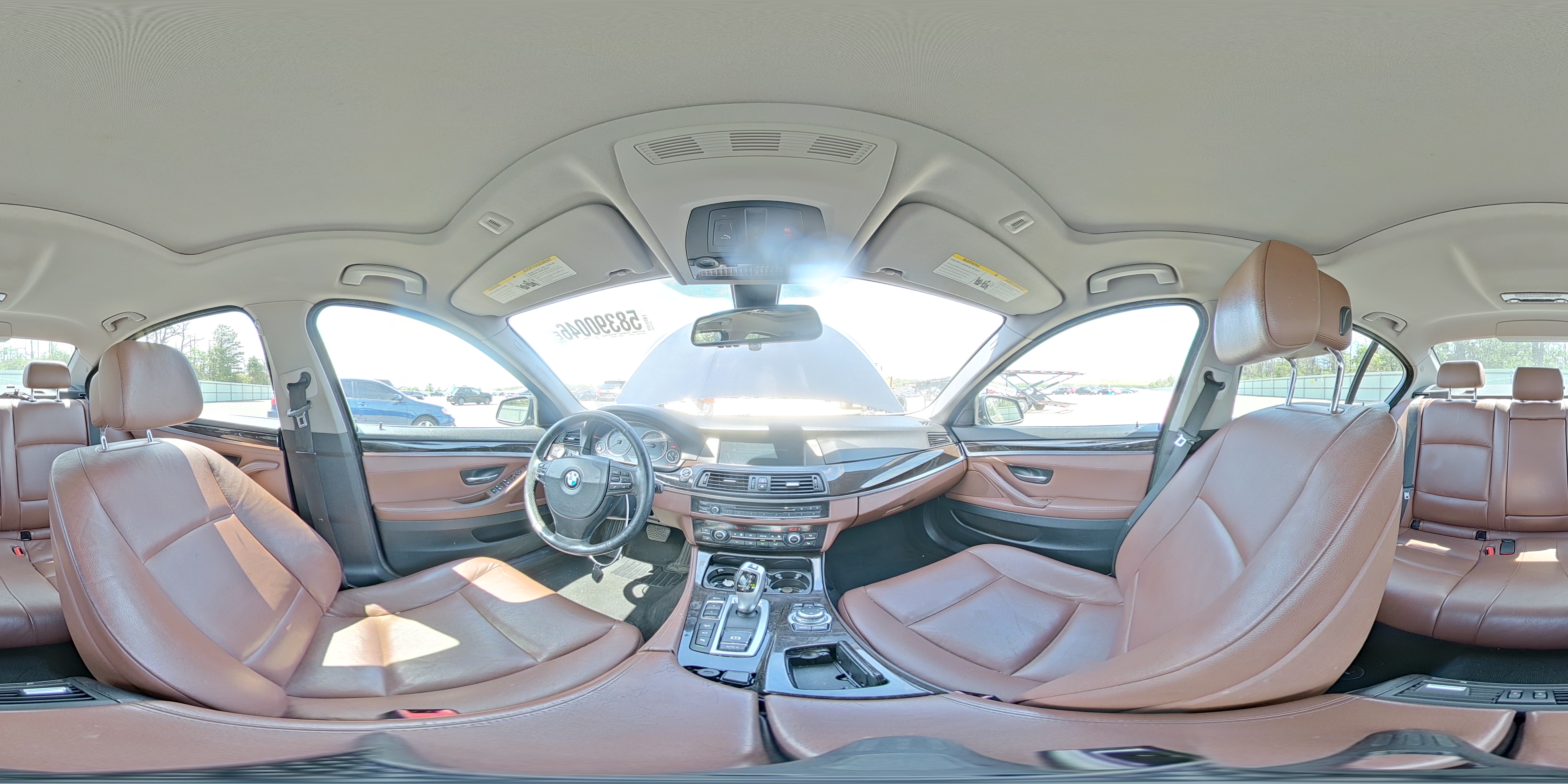 2013 Bmw 528 Blue vin: WBAXH5C54DD109603