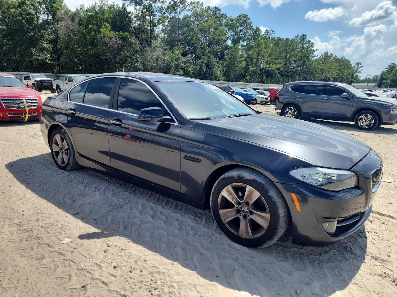 2013 Bmw 528xi Charcoal vin: WBAXH5C54DD110010