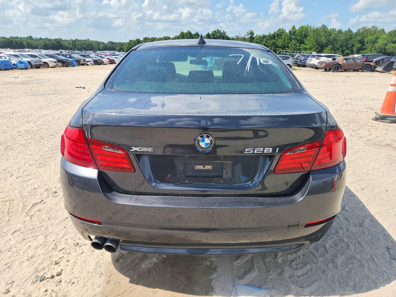 2013 Bmw 528xi Charcoal vin: WBAXH5C54DD110010