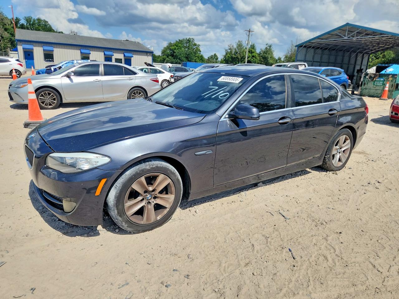 2013 Bmw 528xi Charcoal vin: WBAXH5C54DD110010