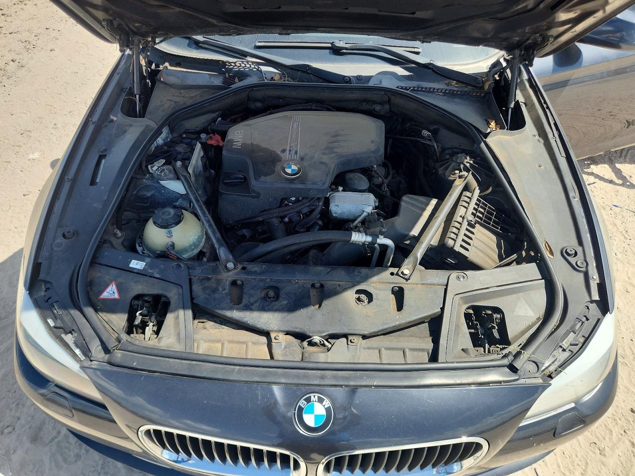 2013 Bmw 528xi Charcoal vin: WBAXH5C54DD110010