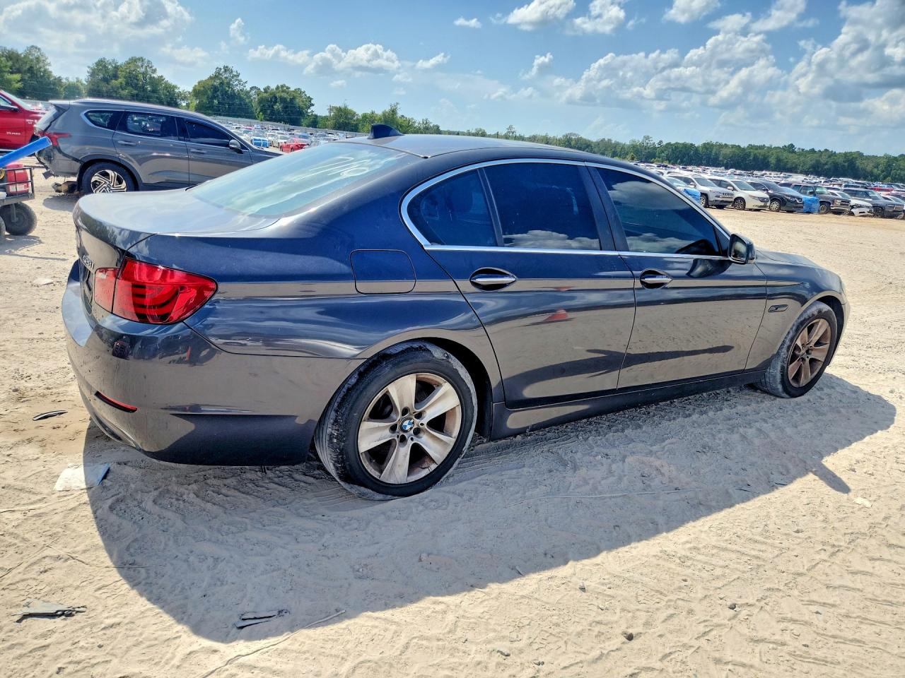 2013 Bmw 528xi Charcoal vin: WBAXH5C54DD110010