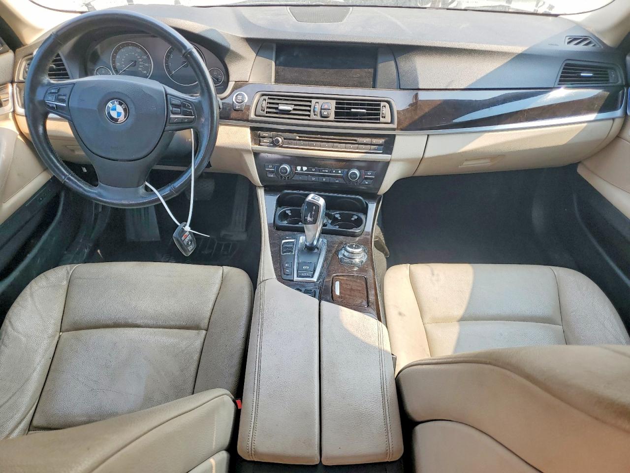 2012 Bmw 528 Xi Бежевый vin: WBAXH5C55CC595178