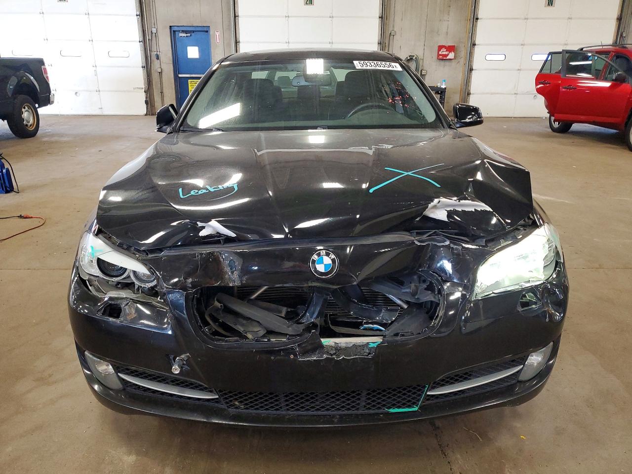 2012 Bmw 5 Series 528i Black vin: WBAXH5C55CDW08960