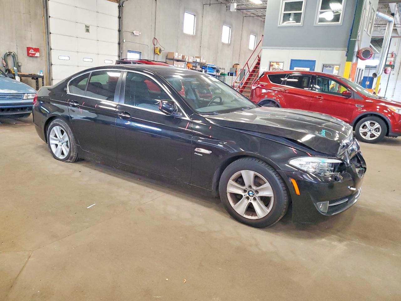 2012 Bmw 5 Series 528i Black vin: WBAXH5C55CDW08960