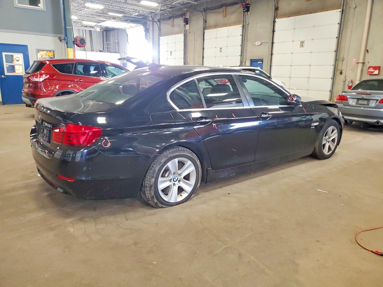 2012 Bmw 5 Series 528i Black vin: WBAXH5C55CDW08960
