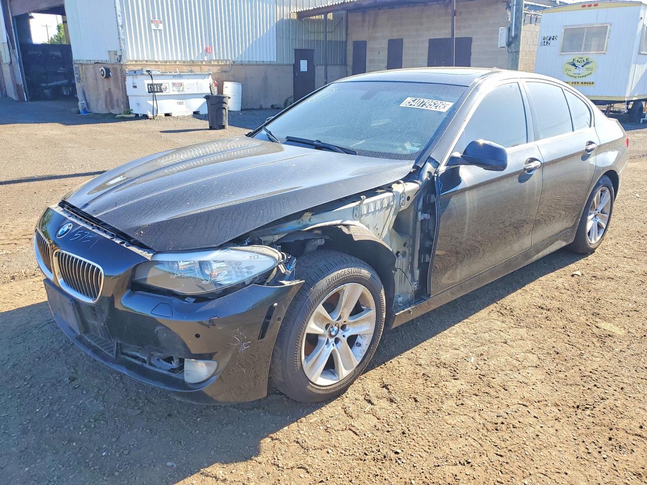 2013 Bmw 528 Xi Black vin: WBAXH5C55DD114146