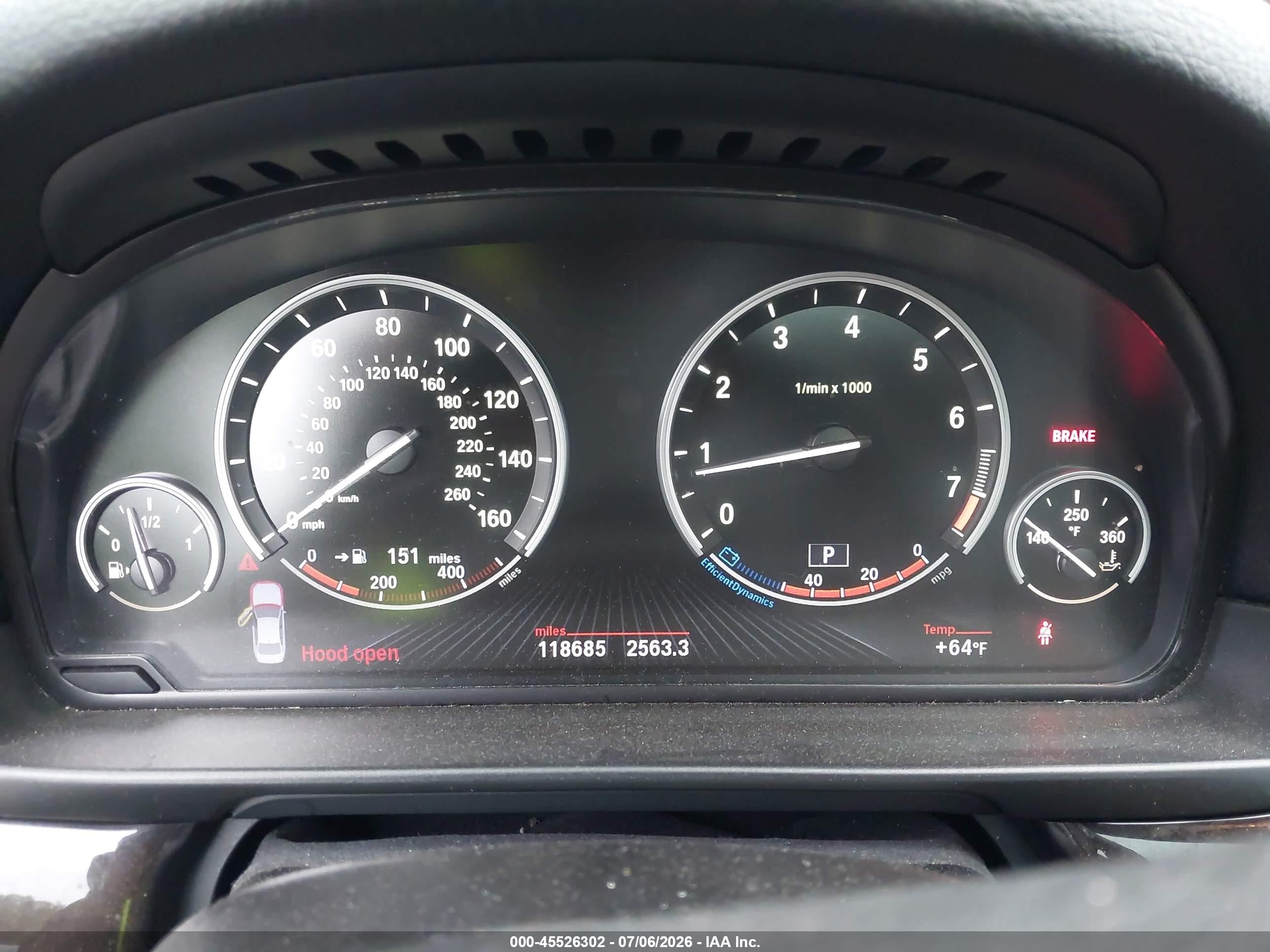 2013 Bmw 528i Xdrive Черный vin: WBAXH5C55DDW12671