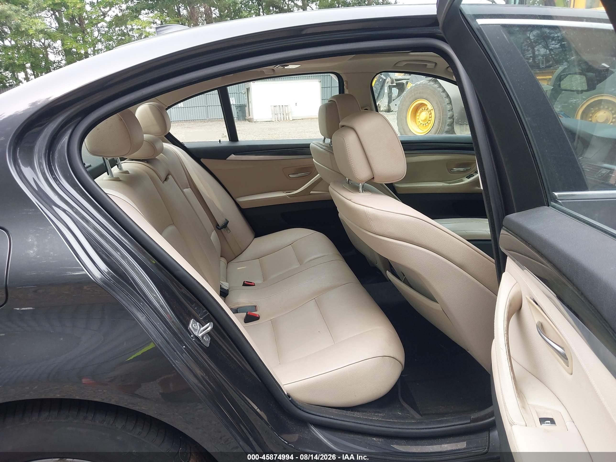 2013 Bmw 528i Xdrive Серый vin: WBAXH5C55DDW15795