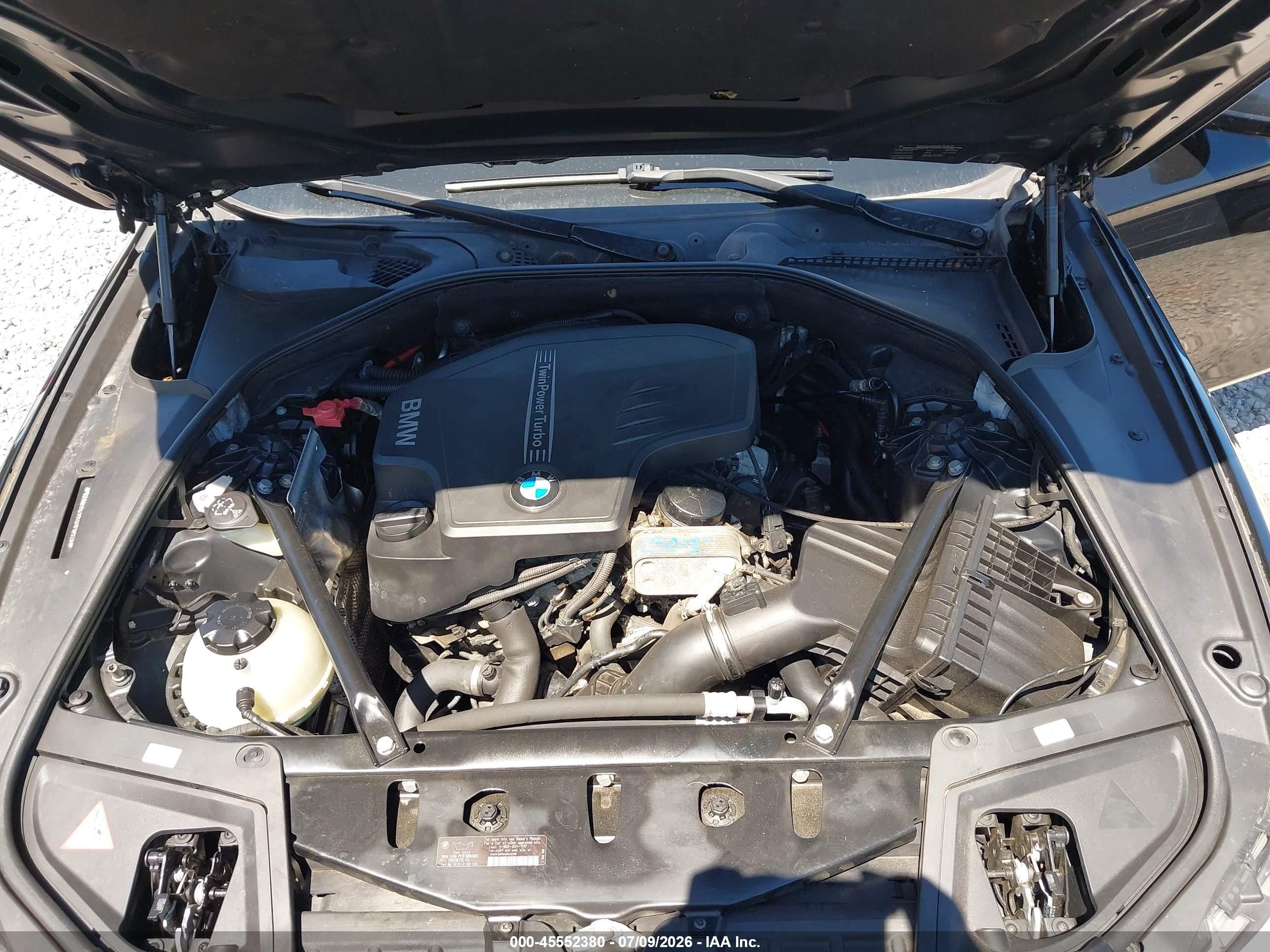 2013 Bmw 528i Xdrive Черный vin: WBAXH5C55DDW16526