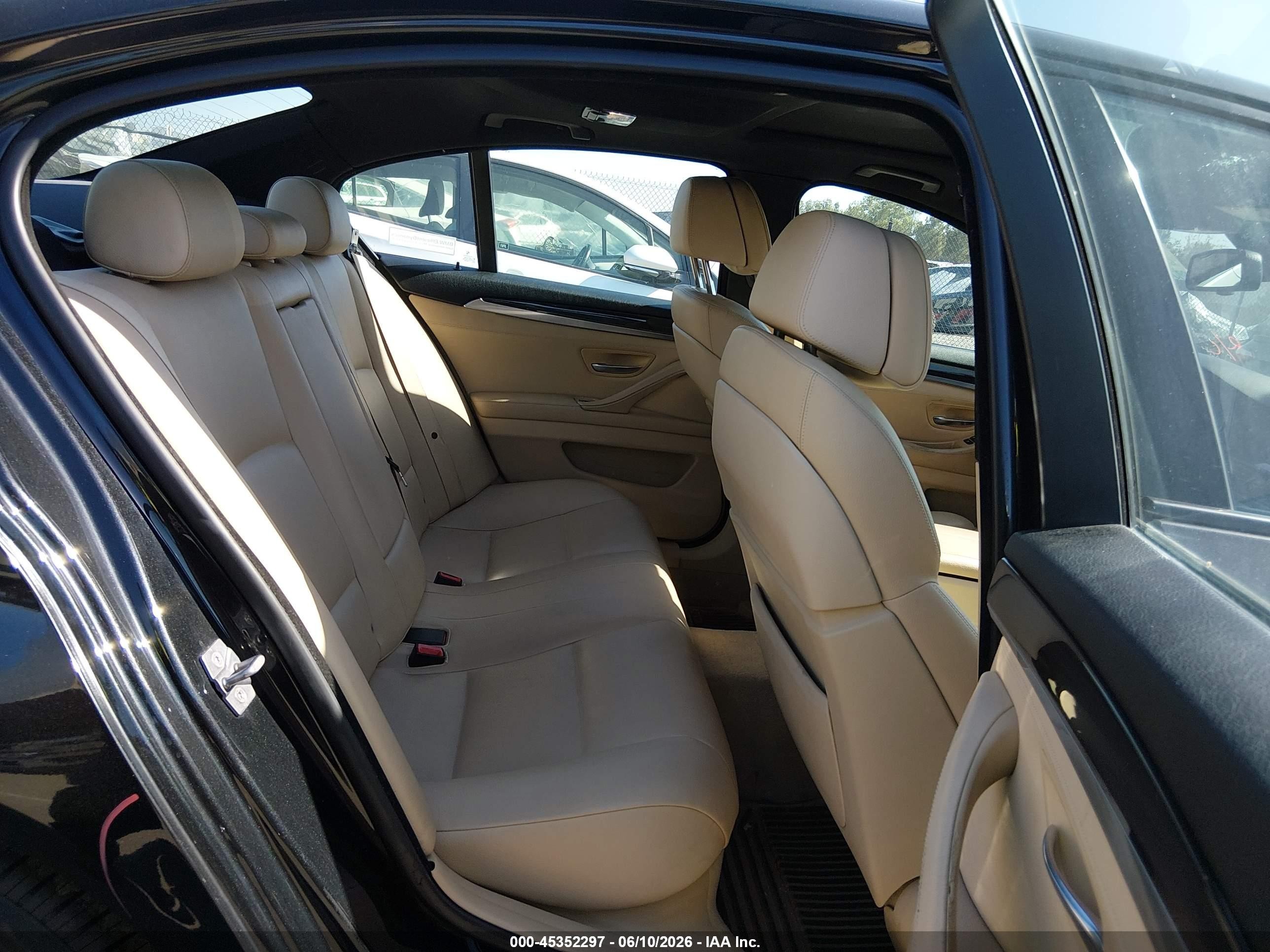 2012 Bmw 528i Xdrive Black vin: WBAXH5C56CC595142