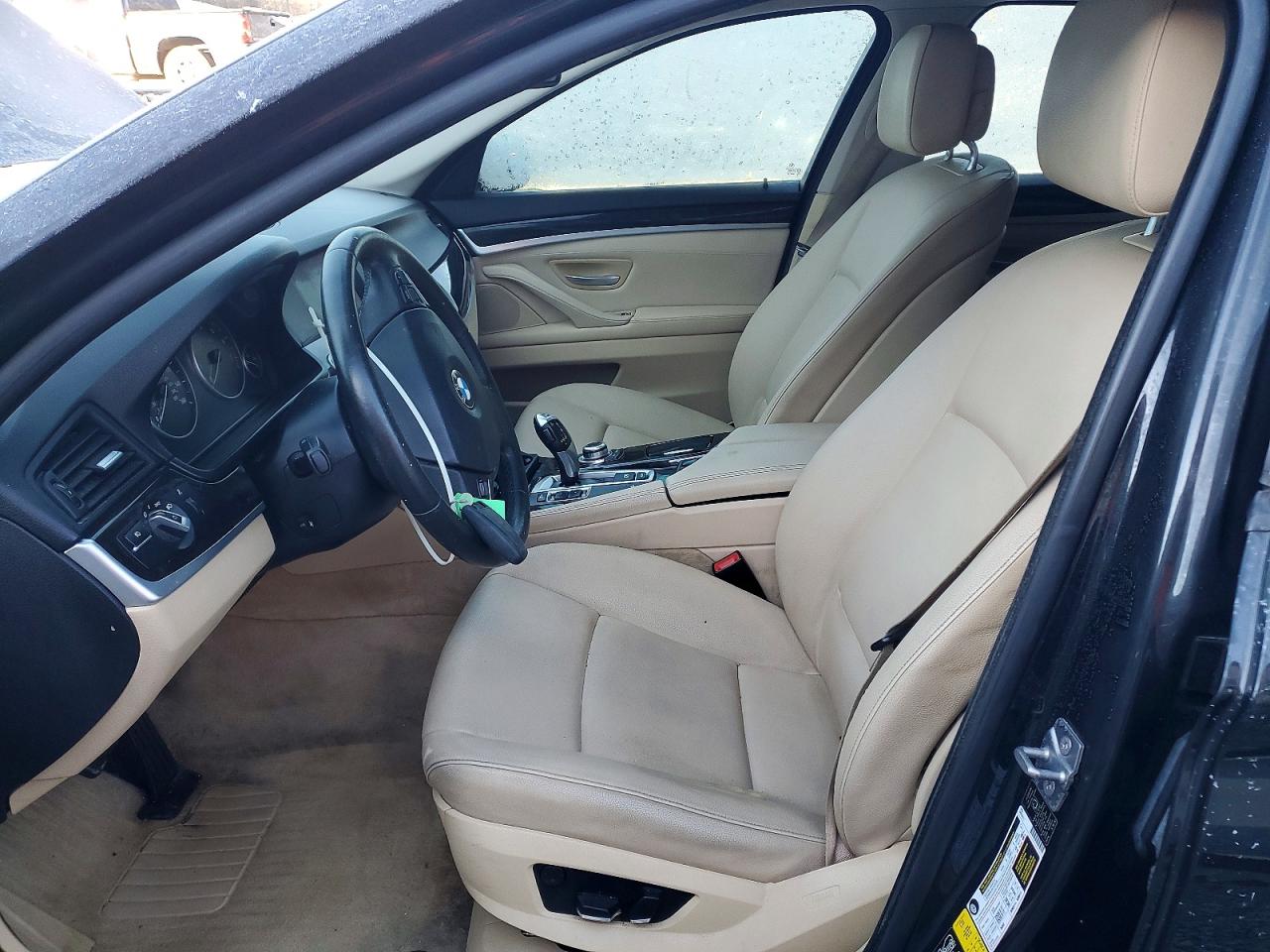 2012 Bmw 528 Черный vin: WBAXH5C56CDW08885