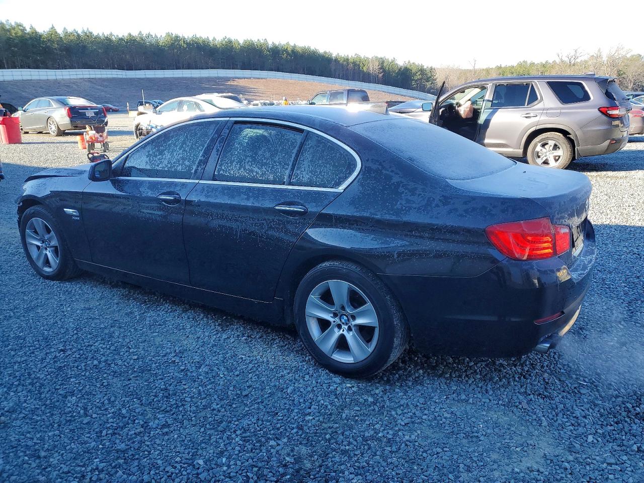 2012 Bmw 528 Черный vin: WBAXH5C56CDW08885