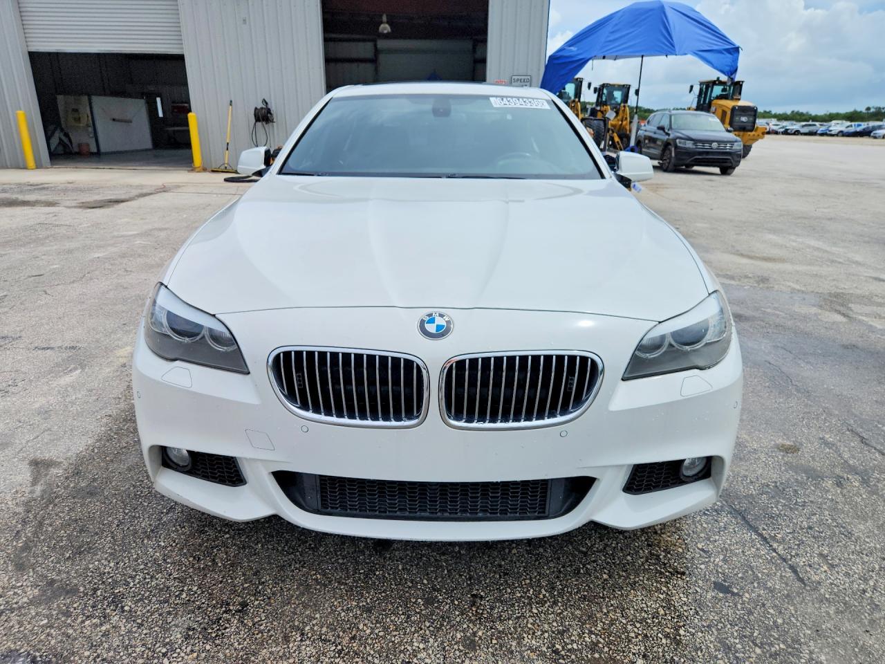 2012 Bmw 528 Xi White vin: WBAXH5C56CDW10457