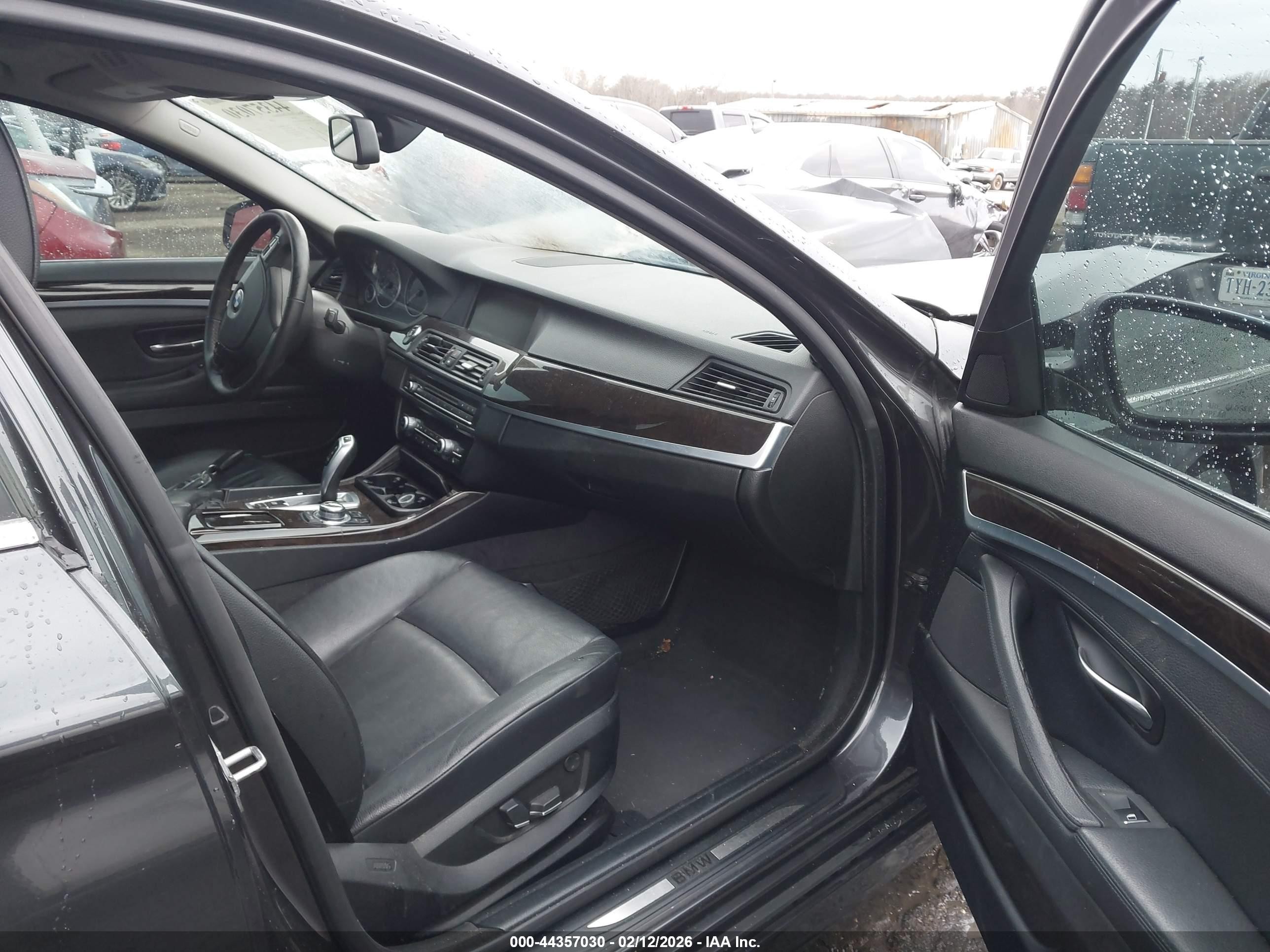 2013 Bmw 528i Xdrive Gray vin: WBAXH5C56DD107545