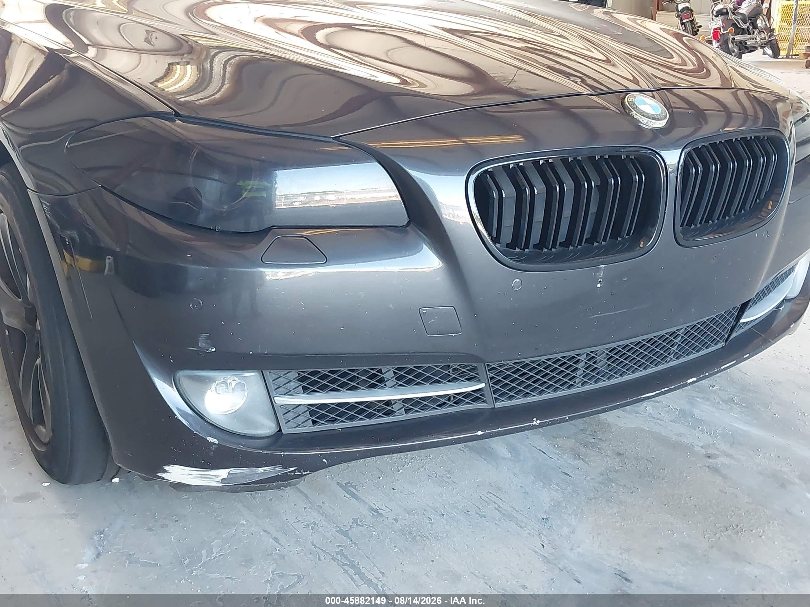 2013 Bmw 528i Xdrive Black vin: WBAXH5C56DD112793