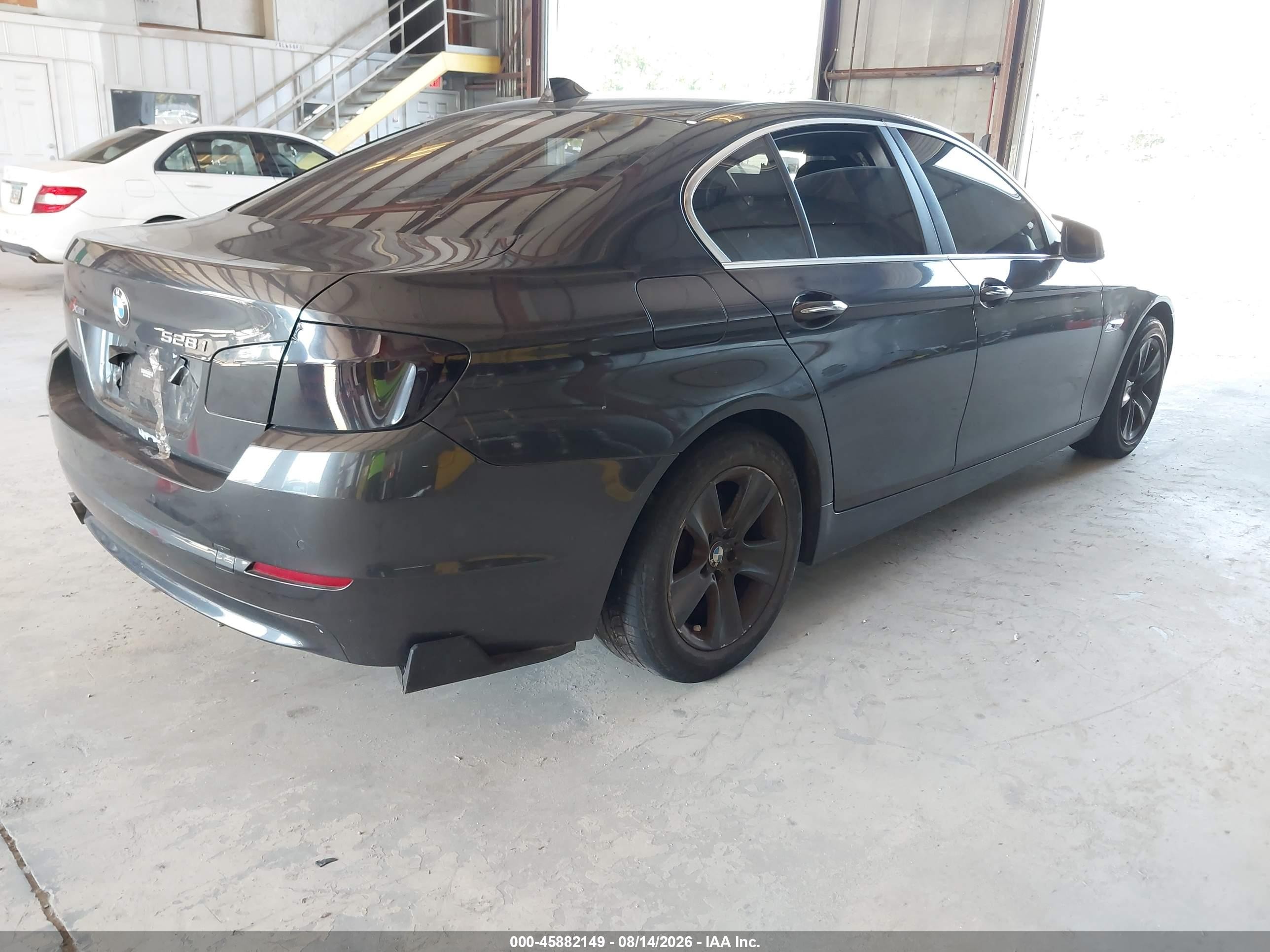 2013 Bmw 528i Xdrive Black vin: WBAXH5C56DD112793