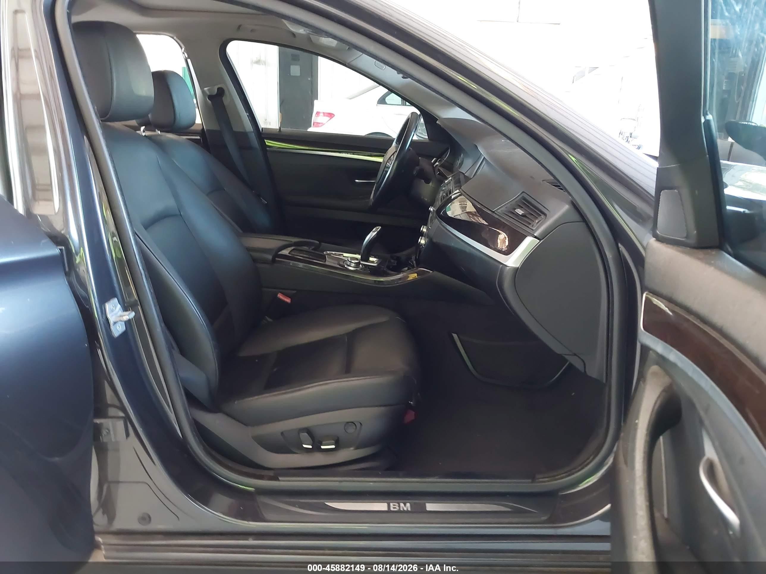 2013 Bmw 528i Xdrive Black vin: WBAXH5C56DD112793