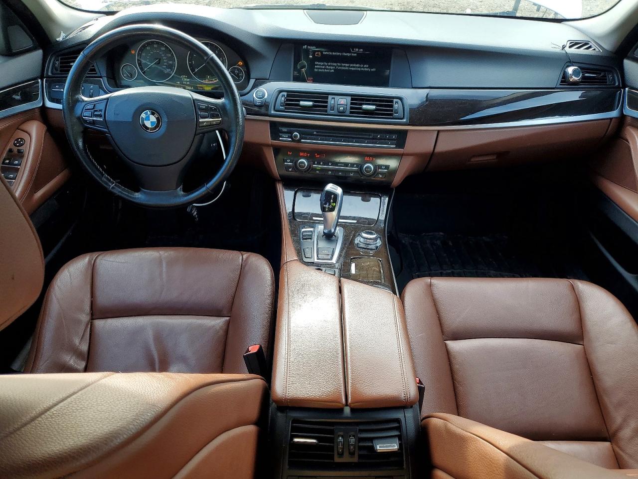 2013 Bmw 528 Xi White vin: WBAXH5C56DD114317