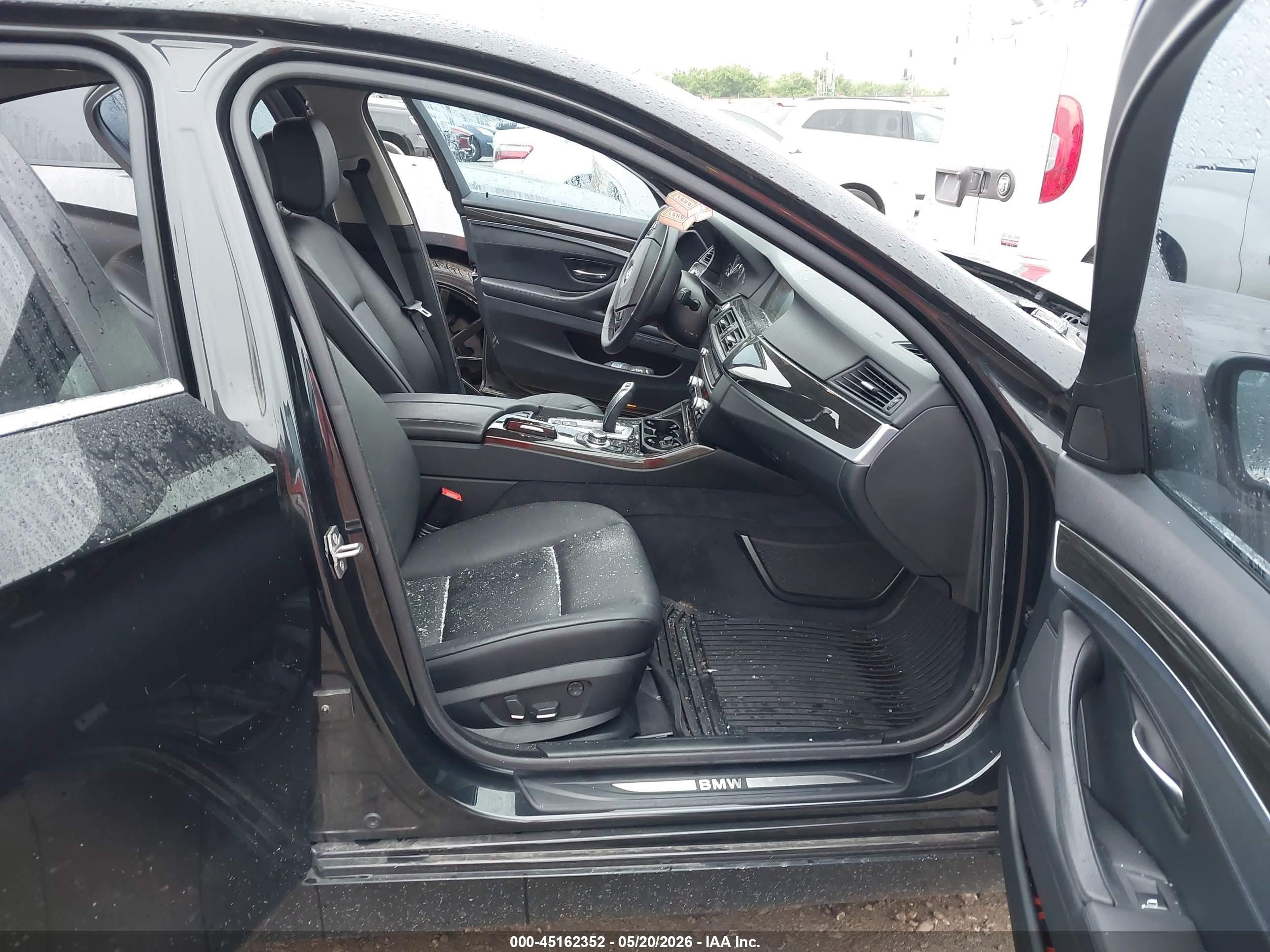 2013 Bmw 528i Xdrive Black vin: WBAXH5C56DDW13036