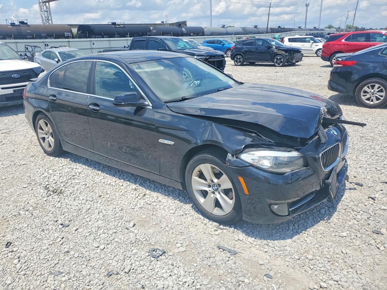 2013 Bmw 528 Xi Black vin: WBAXH5C56DDW14574
