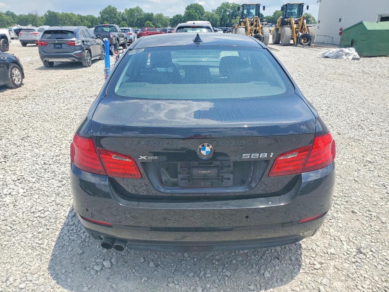 2013 Bmw 528 Xi Black vin: WBAXH5C56DDW14574