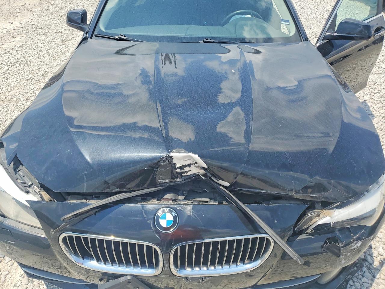 2013 Bmw 528 Xi Black vin: WBAXH5C56DDW14574