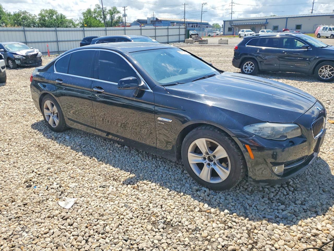 2012 Bmw 528 Xi Черный vin: WBAXH5C57CC595229