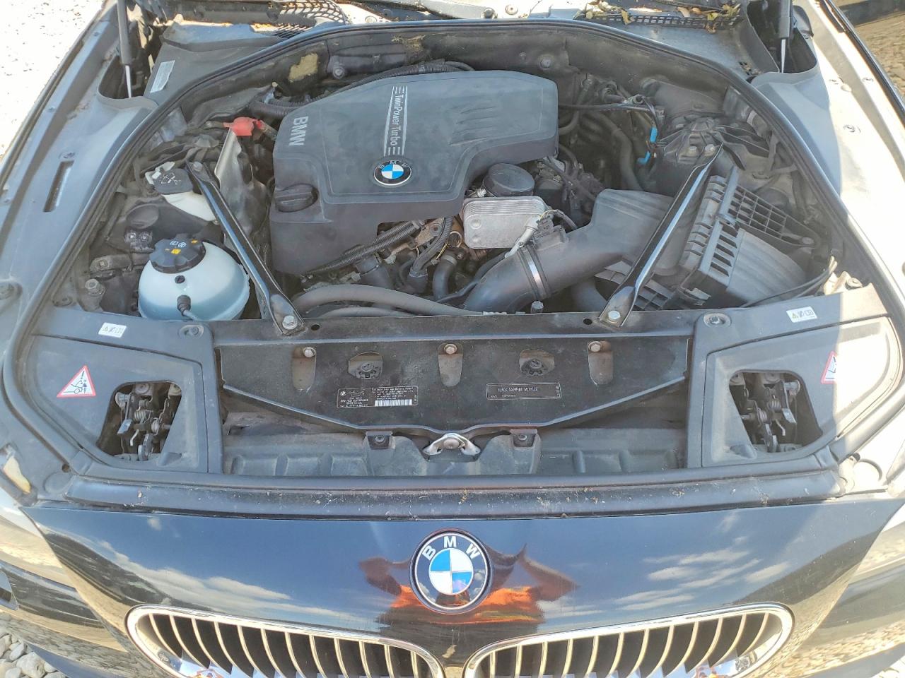 2012 Bmw 528 Xi Черный vin: WBAXH5C57CC595229